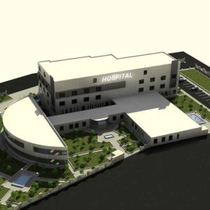 پروژه آماده معماری بیمارستان تخصصی